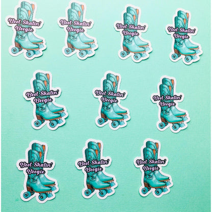 Cowboy Boot Boogie Sticker