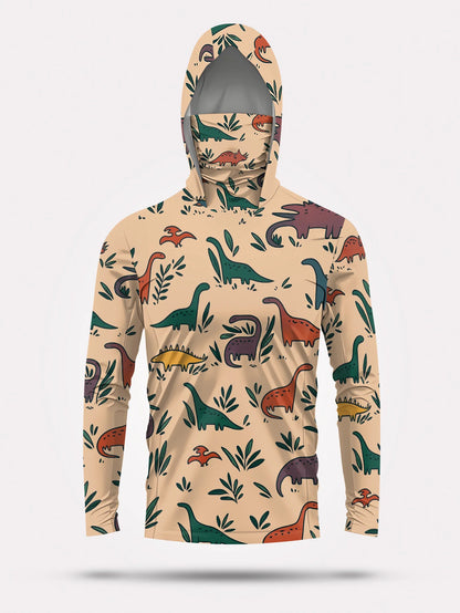 Fishing hooded sweatshirt for men long-sleeved sun protection shirt hunting sport shirt sun protection fishing beach top