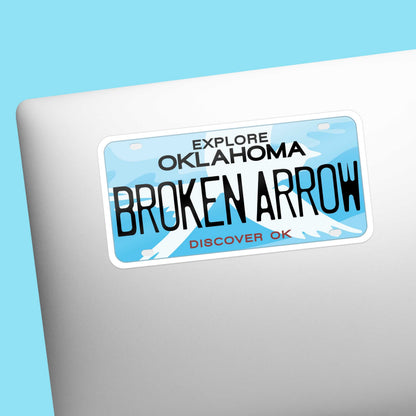 Oklahoma License Plate Stickers - Choose Your OK City
