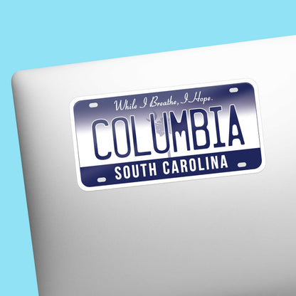 South Carolina License Plate Stickers - Choose Your SC City Decal