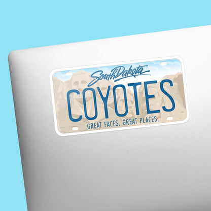 South Dakota License Plate Stickers - Choose Your SD City or National Park Decal