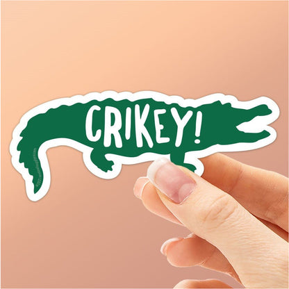 Crikey Crocodile Sticker