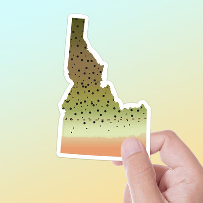 Cutthroat Trout Idaho Fishing Sticker