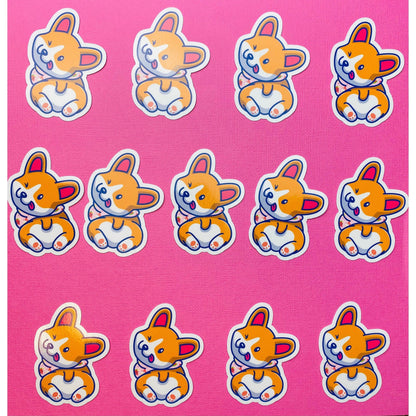 Corgi Butt Sticker