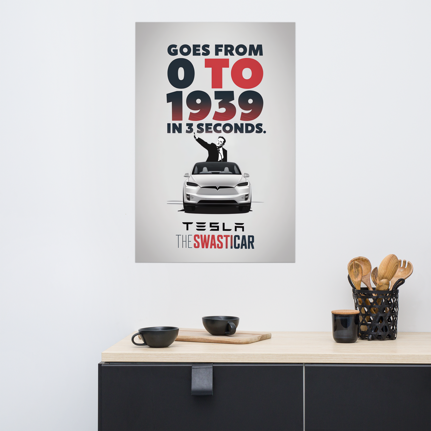 0 to 1939 Elon Musk Lost His Mind Poster