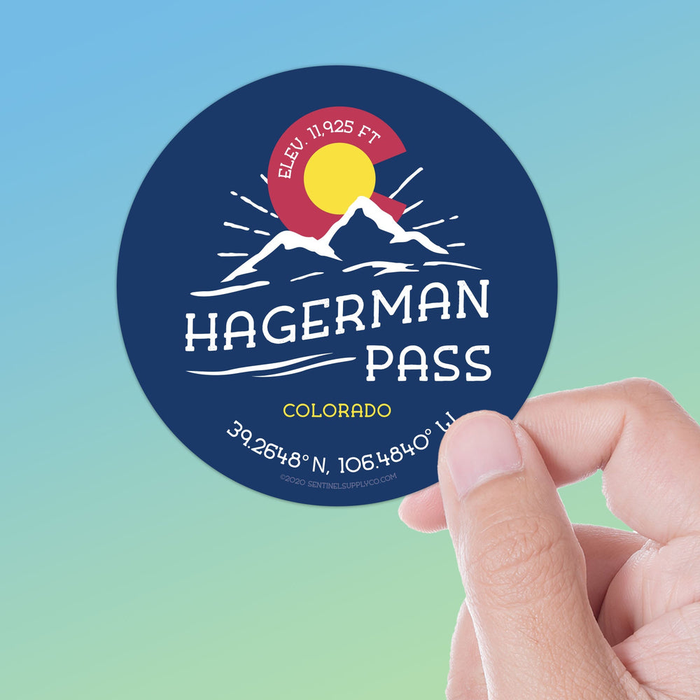 Hagerman Pass Colorado Stickers
