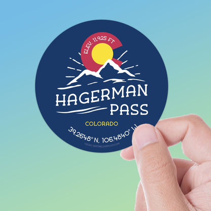 Hagerman Pass Colorado Stickers