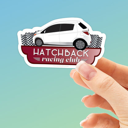 Hatchback Racing Club Sticker