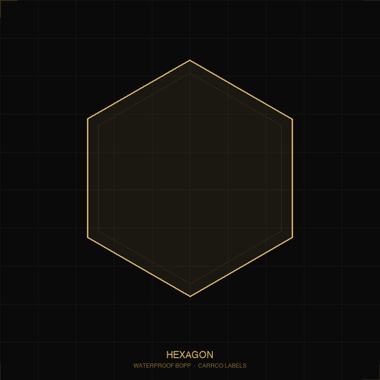 Custom Hexagon Stickers
