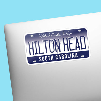 South Carolina License Plate Stickers - Choose Your SC City Decal