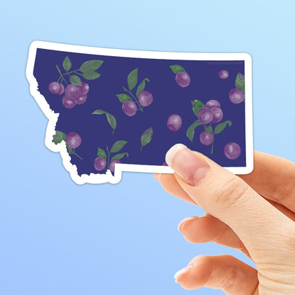 Huckleberry Montana Sticker