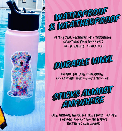 Gym Sticker Funny Workout Sticker for Water Bottle, Gym Motivation Sticker, Weightlifting Sticker, Squats Sticker, Big Butts Sticker