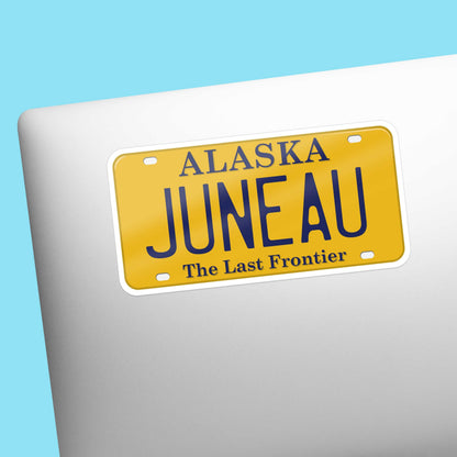 Alaska License Plate Stickers - Choose Your AK City