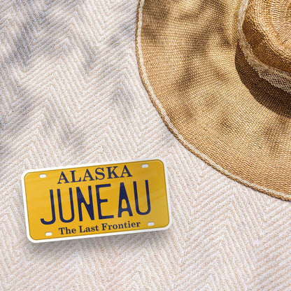 Alaska License Plate Stickers - Choose Your AK City