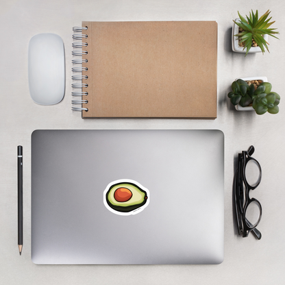 Waterproof BOPP The Avocado Sticker Commercial Label Printing | Carrco Labels | Custom Sticker and Label | Carrco Labels