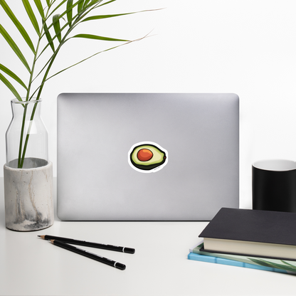 Waterproof BOPP The Avocado Sticker Commercial Label Printing | Carrco Labels | Custom Sticker and Label | Carrco Labels