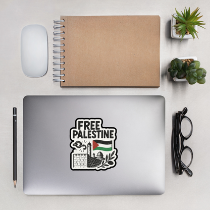 Free Palestine Sticker for Peace – Supporting Displaced Children & Ending War