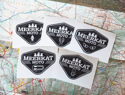 Meerkat Moto Sticker - Africa Twin