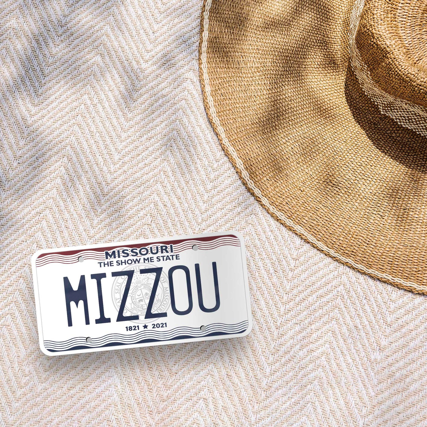 Mizzou Missouri License Plate Sticker