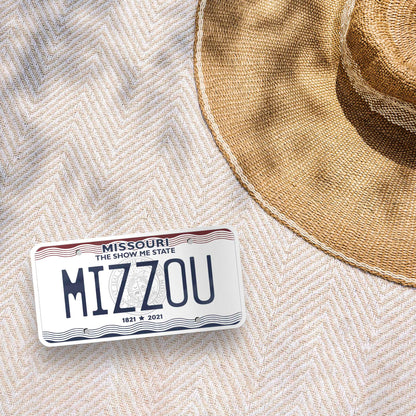 Mizzou Missouri License Plate Sticker