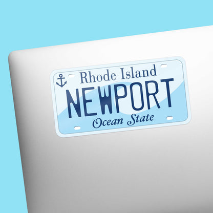 Rhode Island License Plate Stickers - Choose Your RI City