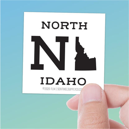 Mini Square North Idaho Sticker
