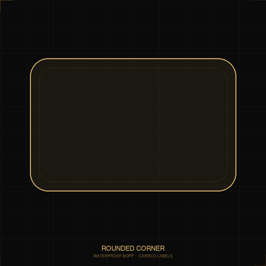 Custom Rounded Corner Stickers