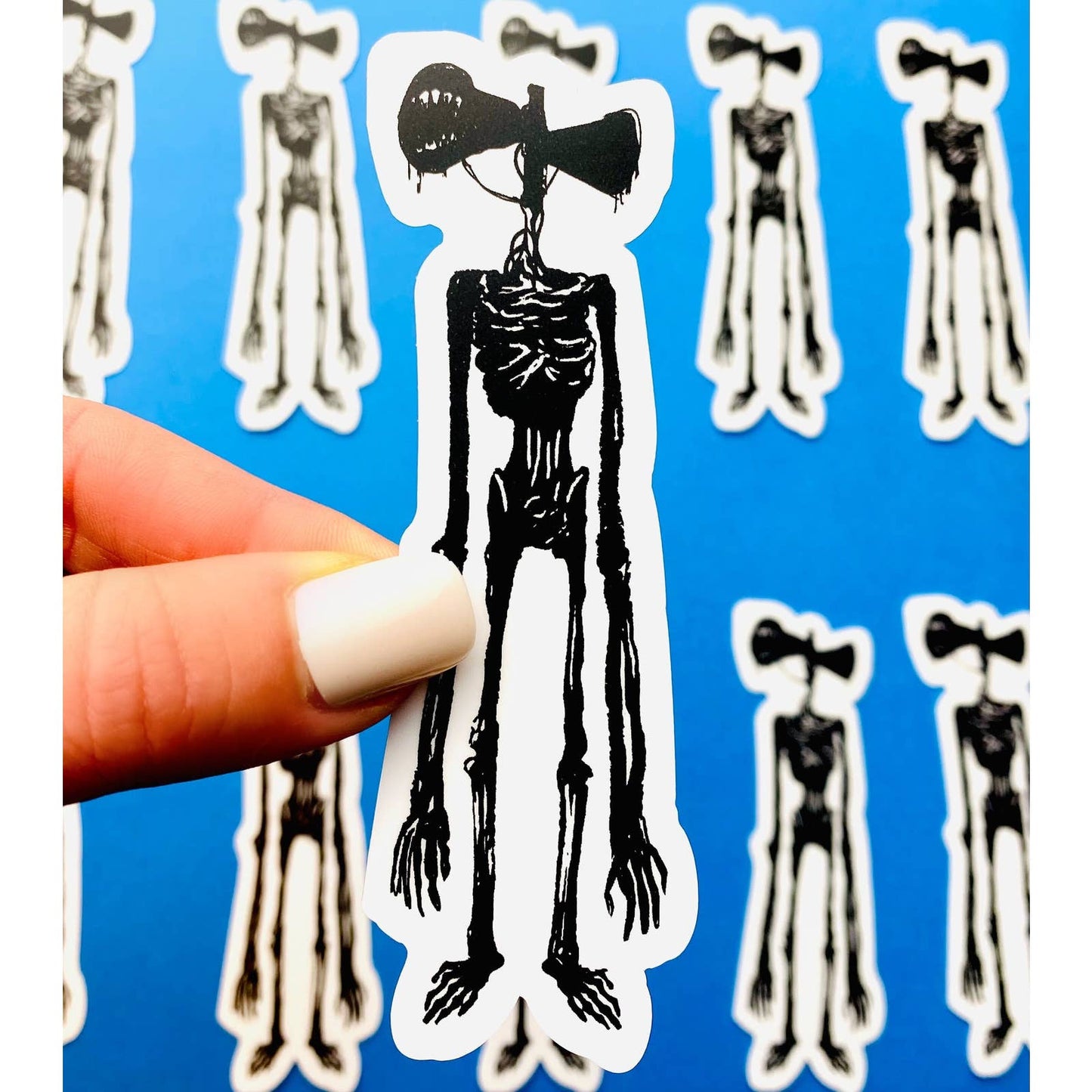 Siren Head Sticker Sirenhead vinyl sticker Creature Monster sticker