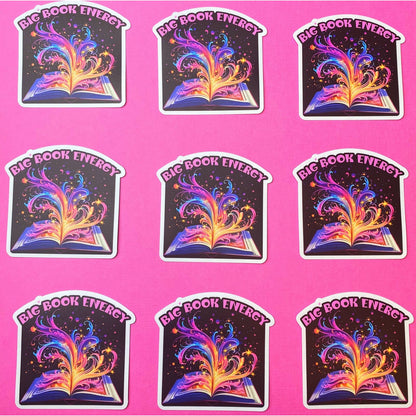 Book Book Energy - Book Sticker for Women