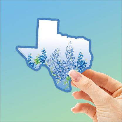 Texas Bluebonnets Sticker