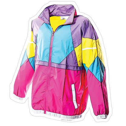 90s Windbreaker Sticker