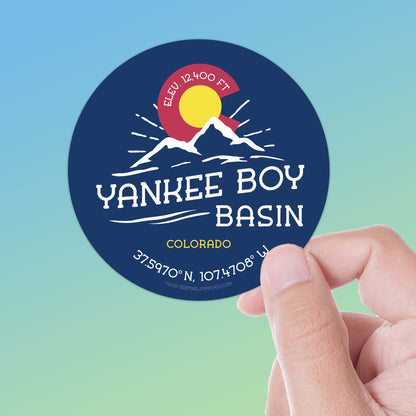 Yankee Boy Basin Colorado Stickers